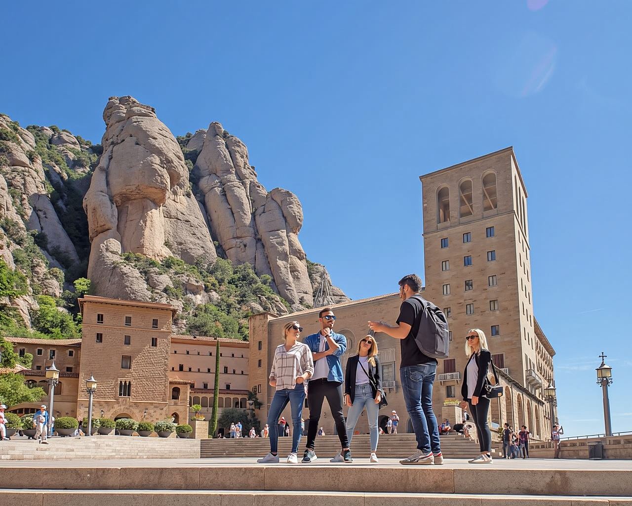 Barcelona: excursión guiada de un día a Montserrat, Gerona y la Costa Brava