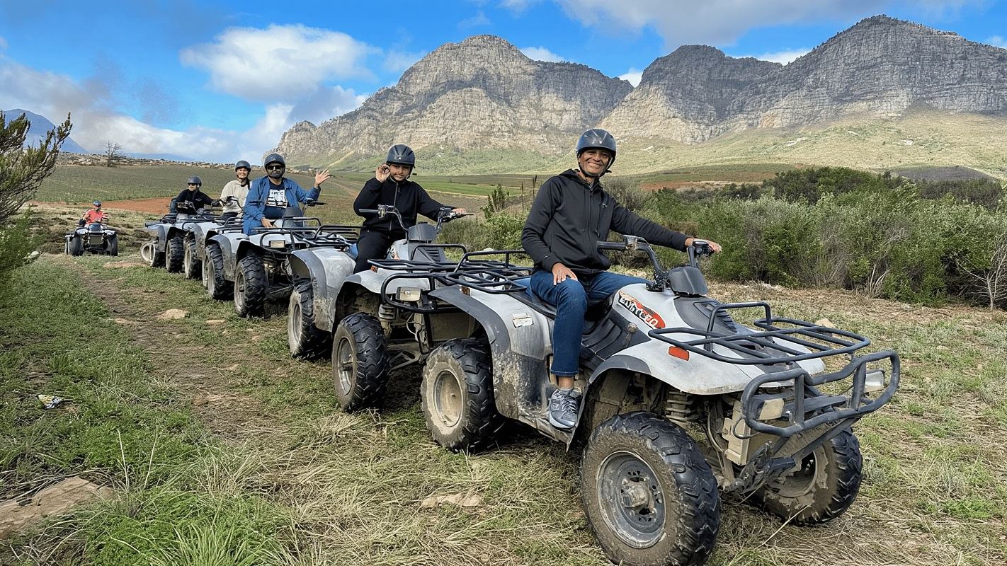 Weingut Vrede en Lust: 1,5 Stunden Quad-Bike-Trail