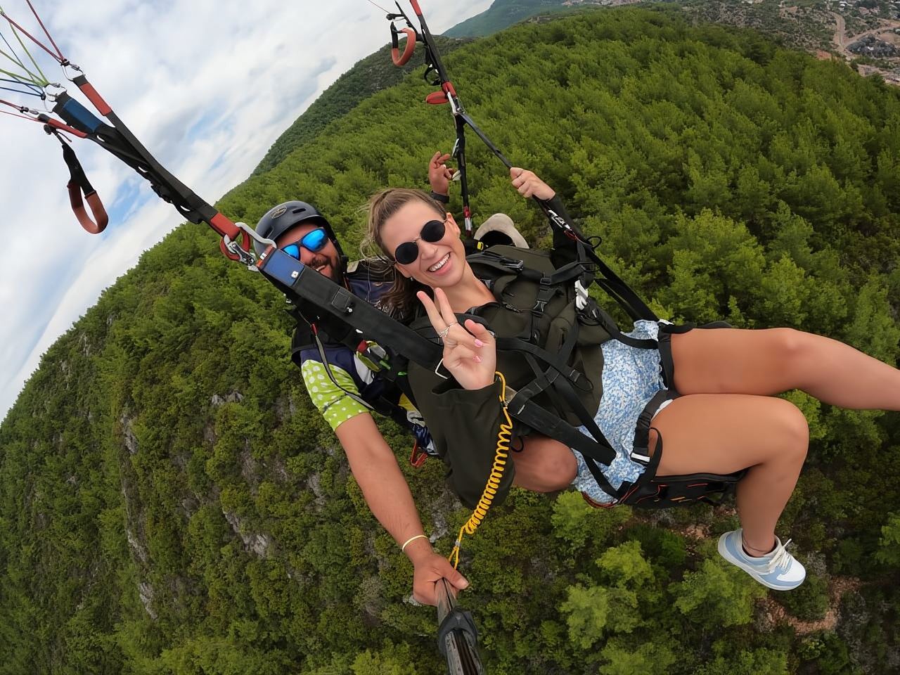 Alanya: Esperienza di parapendio in tandem con opzione video