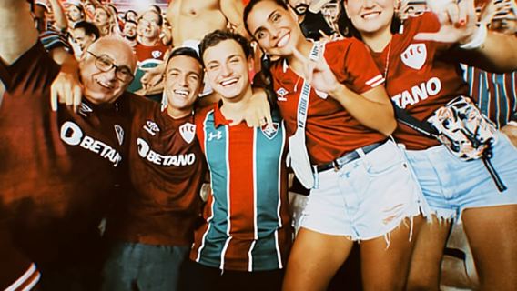 Partido de fútbol del Fluminense en Maracaná con anfitriones locales
