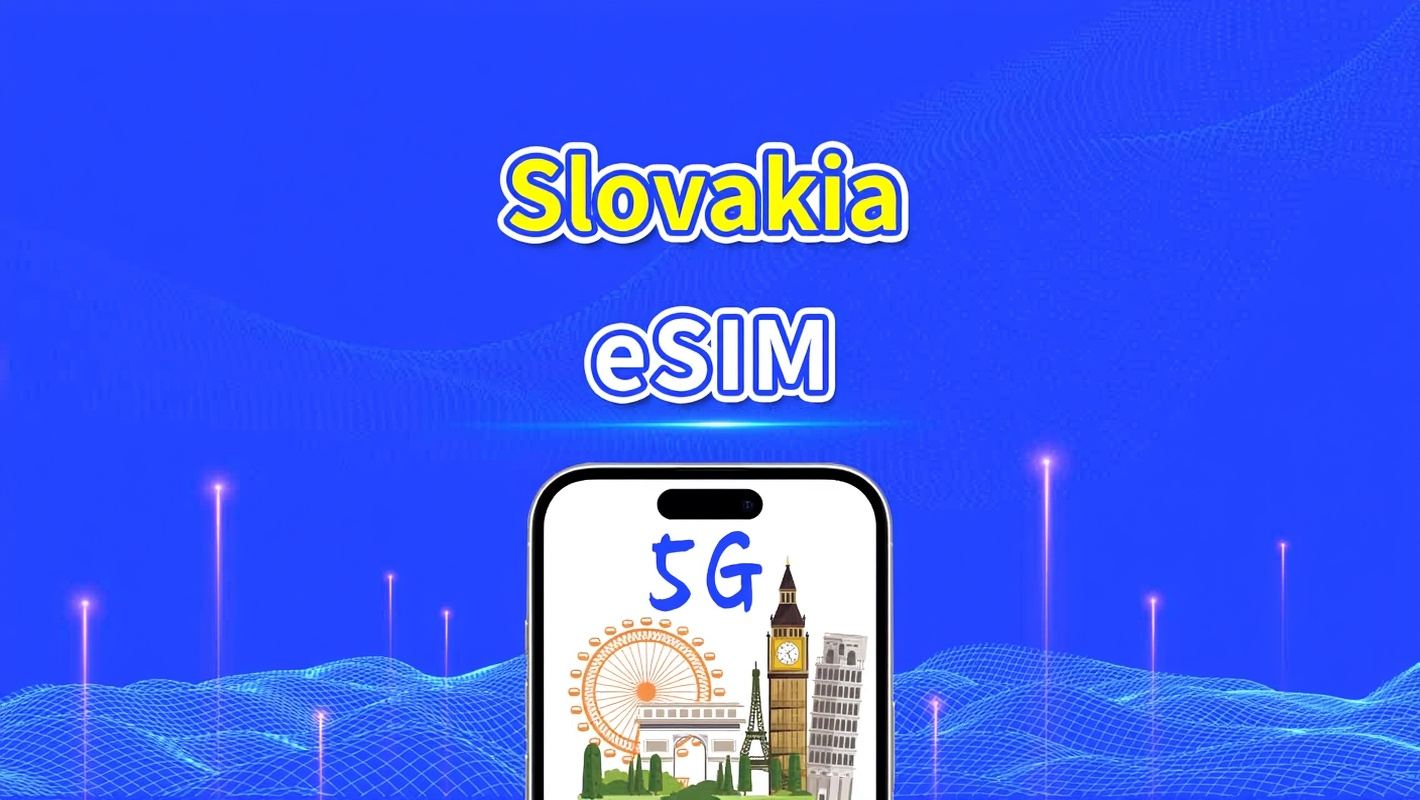 Slowakije eSIM | 5G/4G | Dagelijks/totaal datapakket | 1-30 dagen | 24-uurs facturatie | QR-code