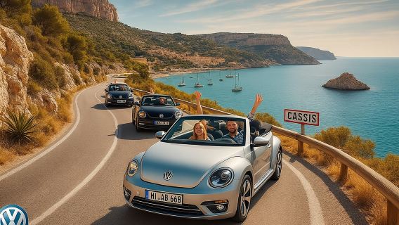 Drive from the cruise port of Marseille to cassis