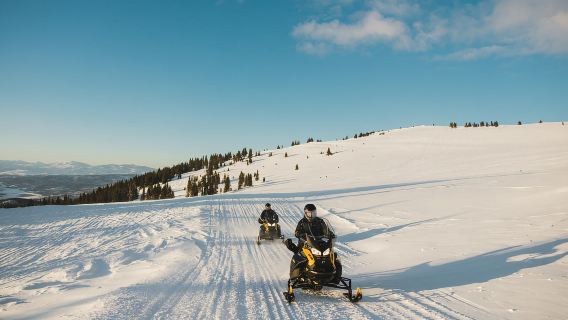 Jackson Hole: Turpin Meadow Snowmobile Tour