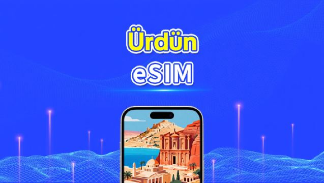 Ürdün eSIM | 5G/4G | Yüksek Hızlı İnternet | Doğal Gün | Gün Seçenekli | QR Kodu