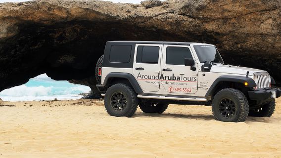 Aruba Privat Luksus AC Jeep Tur med Attraktioner