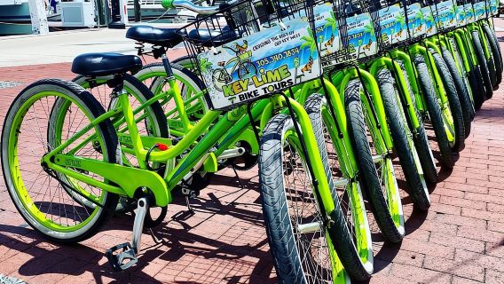 Key West: Guided Bicycle Tour with Key Lime Pie
