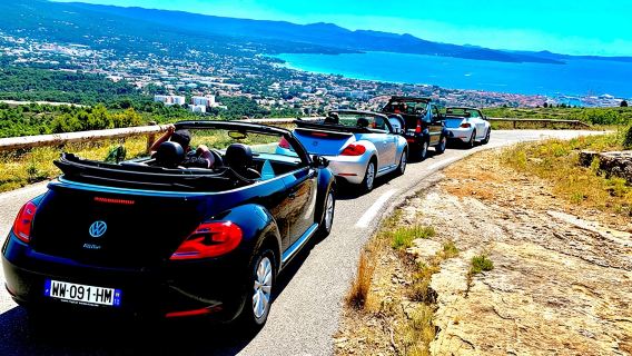 Drive a Cabriolet from Marseille to Cassis La Ciotat