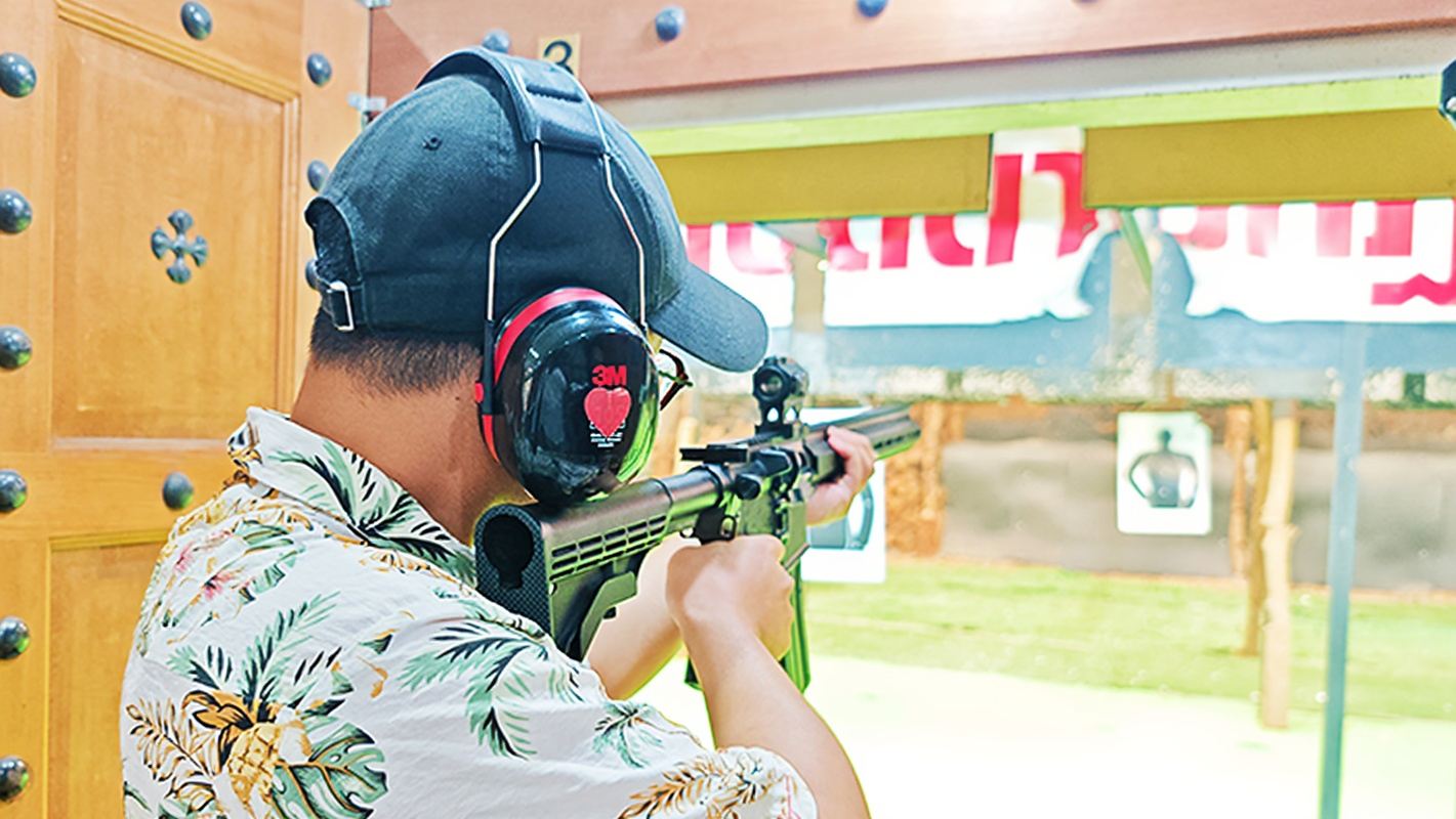 チェンマイ実弾射撃クラブ 333射撃場700年333メーリム実銃射撃館