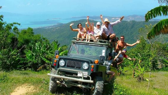 Koh Samui Jungle Safari By JEEP With MR.UNG (Including Lunch) 