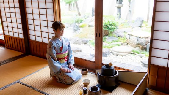 Kioto: Ceremonia del té Ju-An en el templo Jotokuji