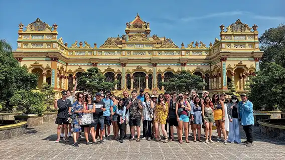 湄公河一日遊+胡志明出發+精品小團+乘船遊覽+傳統越南午餐