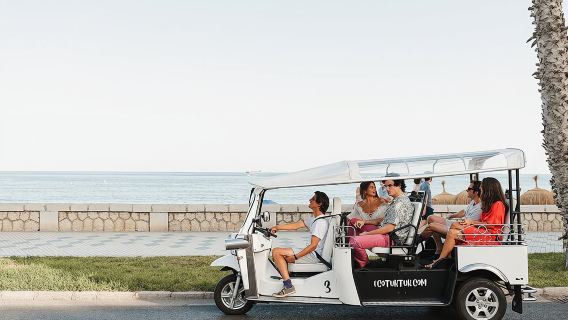 Welcome Tour to Malaga in Private Eco Tuk Tuk