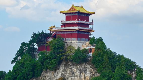 終南山南五台景區一日遊*金秋打卡雲海金頂.王維詩中.終南神秀