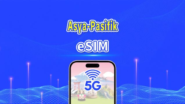 Asya-Pasifik Çok Ülkeli eSIM | 5G/4G | Yüksek Hızlı İnternet | Günlük Paket/Veri Paketi | 24 Saat | 1-30 Gün | QR Kodu