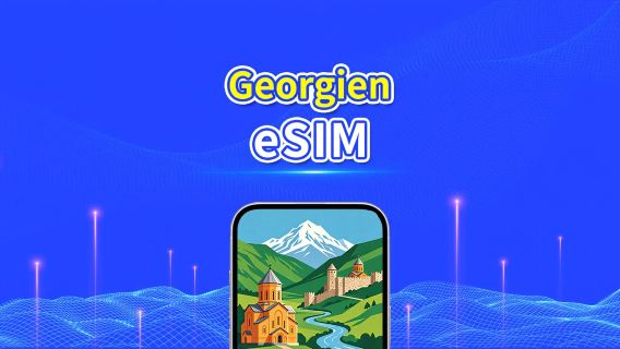 Georgien eSIM | 4G | Tages-/Gesamt-Datenpaket | 1–30 Tage | 24-Stunden-Abrechnung | QR-Code