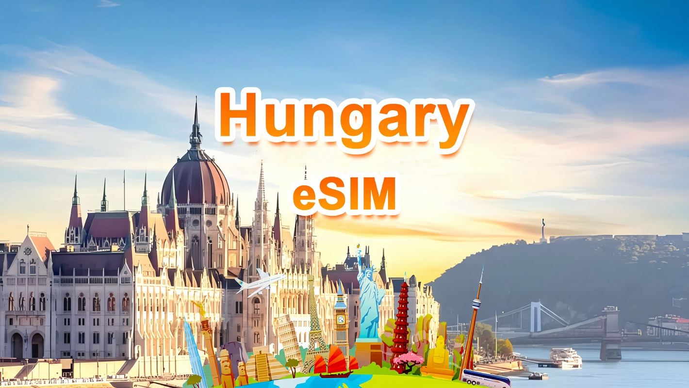 Hungary 5G eSIM | Total package | Total 1-30GB | 3-30 days | 24-hour system | QR code