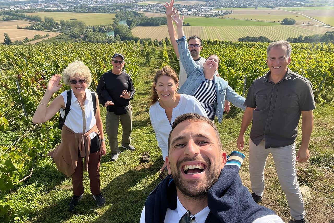 Reims oder Épernay: Ganztägiger Champagner-Mumm-Genuss, Familienbetrieb & Mittagessen