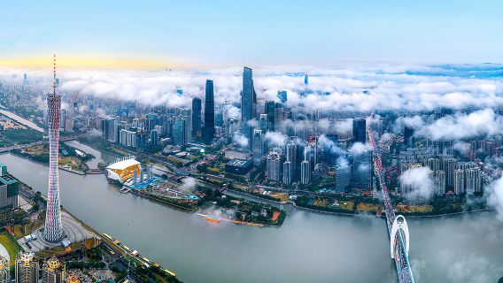 ทัวร์วันเดียวพร้อมไกด์ส่วนตัวกว่างโจว ห้องโถงบรรพบุรุษตระกูล Shamian Chen แคนตันทาวเวอร์ จัตุรัส Huacheng ถนนปักกิ่ง