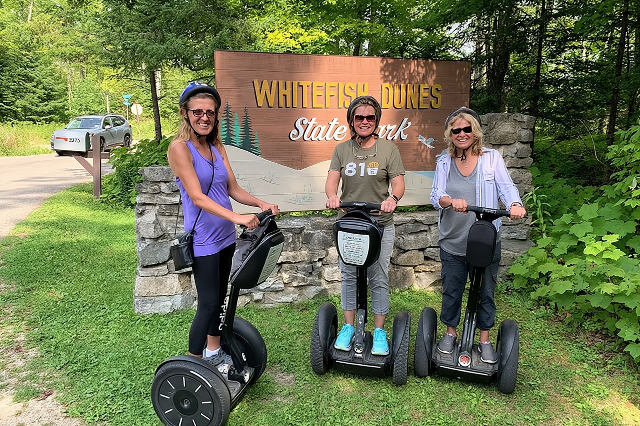 Segway-Tour zu Cave Point/Whitefish Dunes