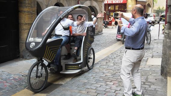 1 or 2-Hour Pedicab tour of Lyon