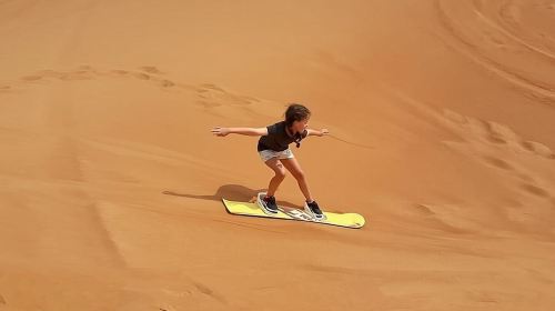 Dubai Self-drive Quad Bike, Sand Boarding, Camels & Refreshments 4