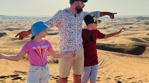 Morning Red Dune Safari with Sandboarding and Camel Ride Day Tours 4