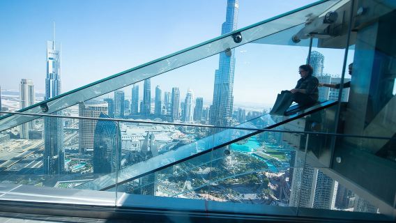 Dubai city tour & Sky View Glass Slide tour with Transfers