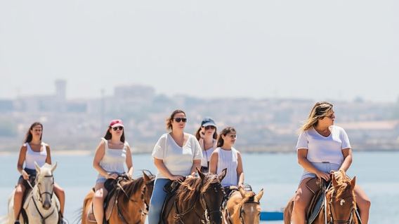 Cưỡi ngựa qua Bãi biển GROUP - PDT