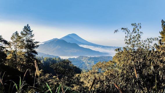 Bali: Trek Matahari Terbit Gunung Batur dengan Pemandu dan Sarapan