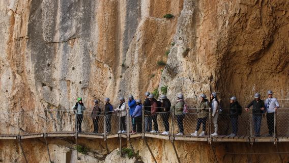 From Malaga: Caminito del Rey Guided Tour with Tickets