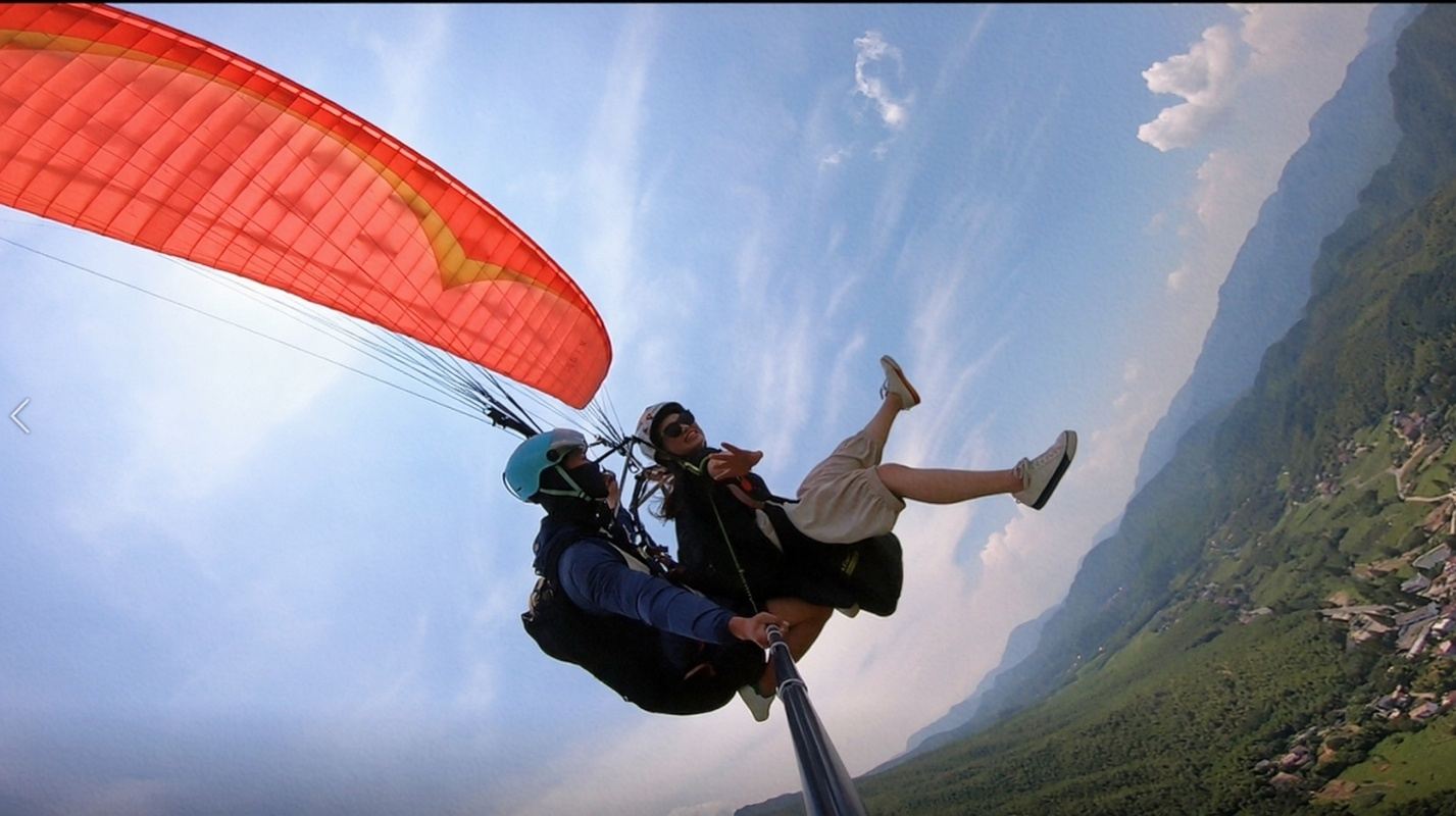 安吉馭風銅鑼山飛行營地+馭風滑翔傘俱樂部滑翔傘飛行體驗【專業教練一帶一飛行+起飛海拔680公尺】