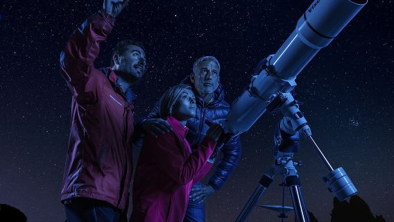 Stargazing at Mount Teide