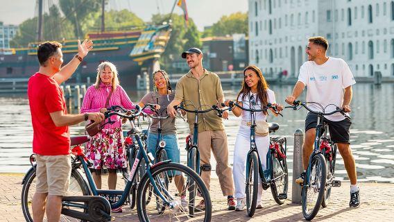 Amsterdam Highlights Fahrradtour – Geführt in EN/ES/DE/NL