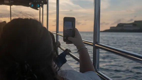 San Juan Sunset Harbor Boat Ride