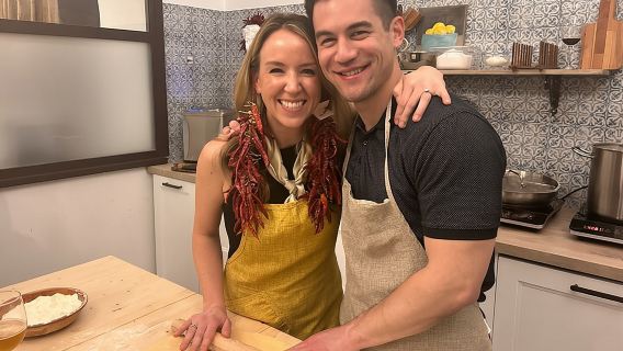 Super Fun Pasta & Gelato Class by Vatican with Wine + Oil Tasting