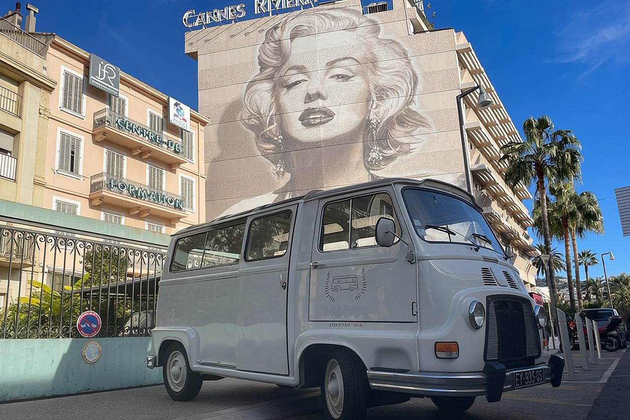 ¡City Tour en Cannes a bordo de nuestro clásico autobús francés!