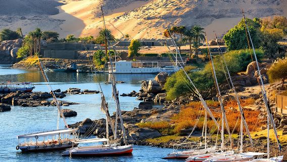 Aswan : Private Elephantine Island Tour: Felucca Sailing & Ancient Nubian Secrets