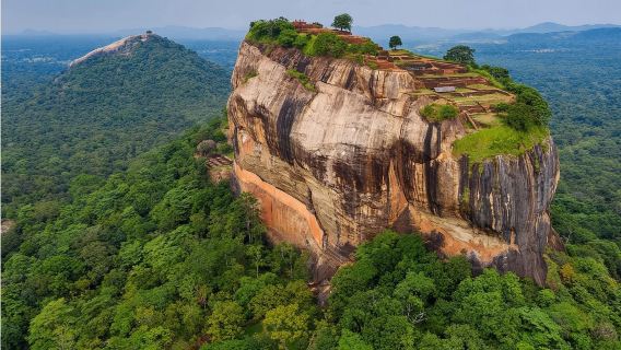 Sri Lanka|Dambulla Caves + Sigiriya Rock Day Tour|Depart from Colombo/Negombo|Private Car &