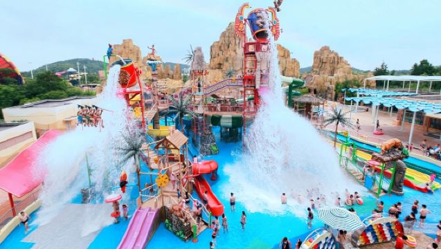 Hubei Provincial Museum + Qingchuan Pavilion + Wuhan Maya Beach Water Park + Yangtze River Night Cruise