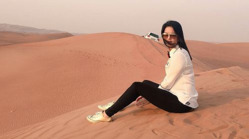 Morning Red Dune Safari with Camel Trekking and sand boarding 6