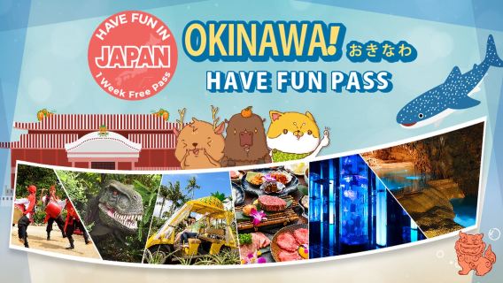 Okinawa Pass | Have Fun In Okinawa | 1 Week Free Pass (Optional package including Okinawa Churaumi Aquarium admission ticket)