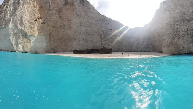 Zakynthos Small Group Tour Shipwreck bay Blue Caves by Land & Sea