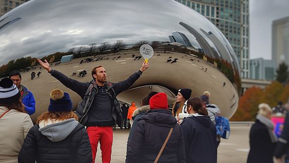 Festive Chicago food and walking tour
