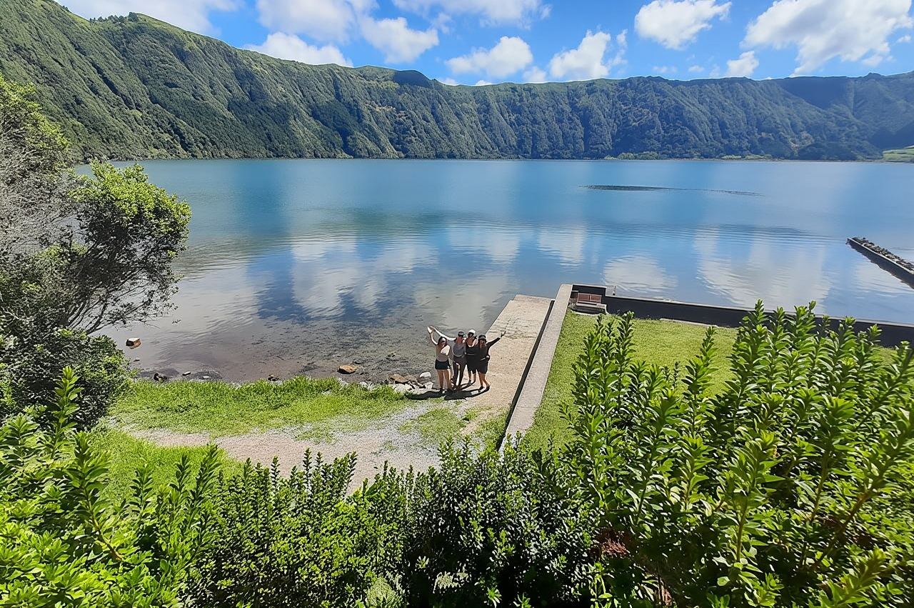São Miguel Azores: Terokai kawah dramatik Sete Cidades