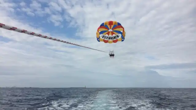 Okinawa Skywalker Sea Paragliding Surfing Watersports Experience