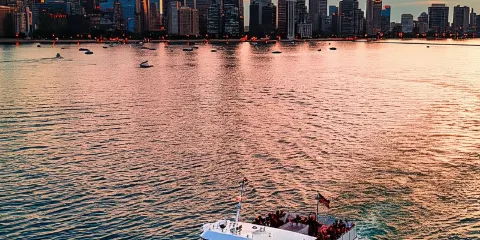 芝加哥:密歇根湖岸線天際線郵輪之旅