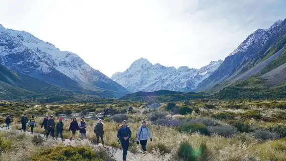 Tekapo: Mt Cook Day Tour with Pukaki, Tasman, & Tekapo Lake