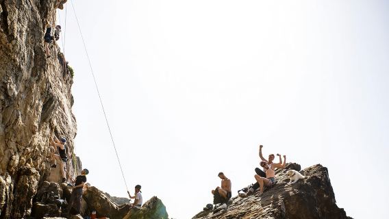 Cascais: Pengalaman Panjat Tebing Casa da Guia di tepi Laut