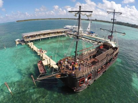 Pirate Adventure - Half-Day Tour with Snorkeling, Swimming with Sharks and Pirate Show