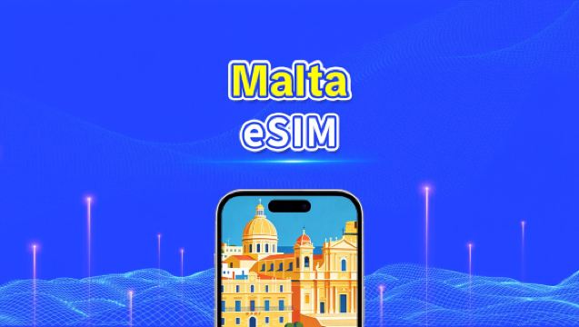 Malta eSIM | 5G/4G | Szybki internet | 24 godziny | Wybór dni 1-30 | Kod QR